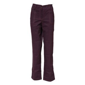 BENCIVENGA Purple High Waisted Tapered Women's Pants